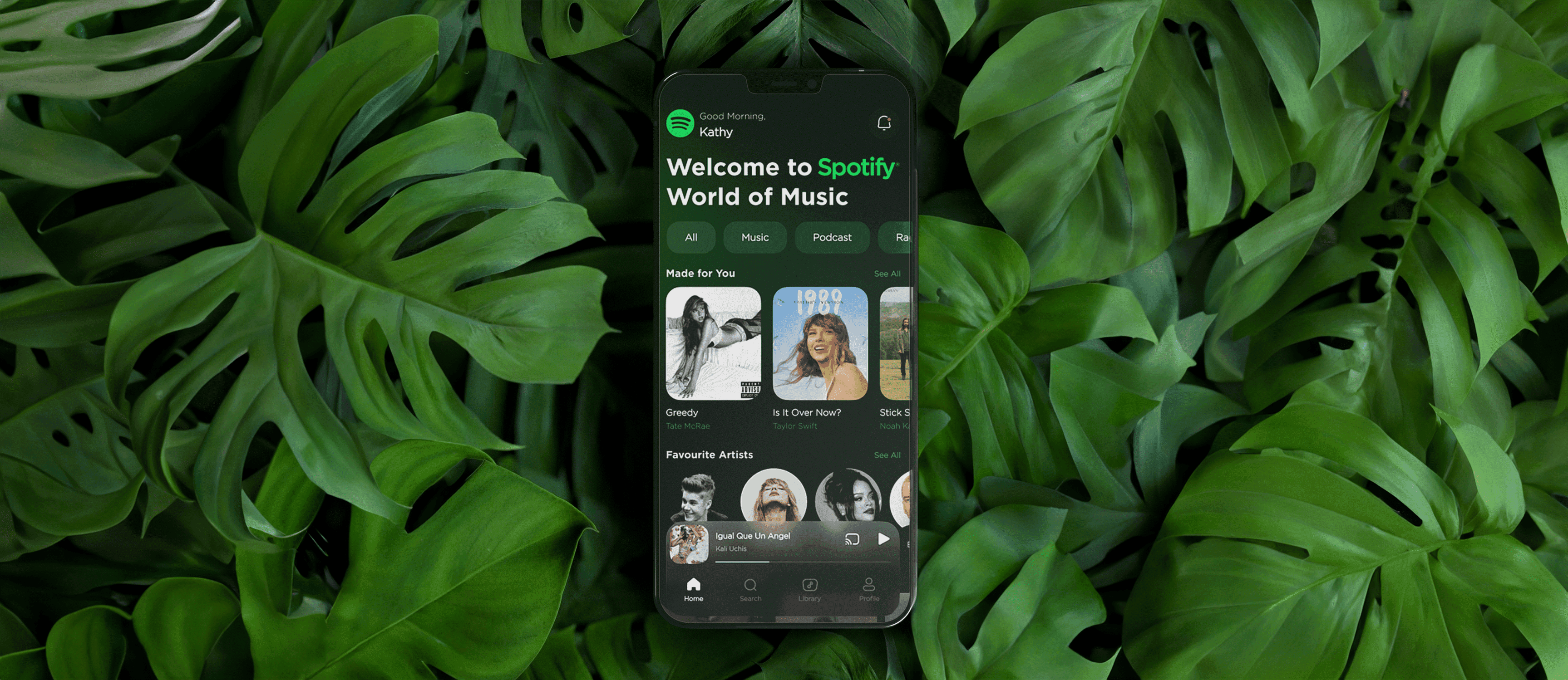 Feature suggestion and UI for Spotify app