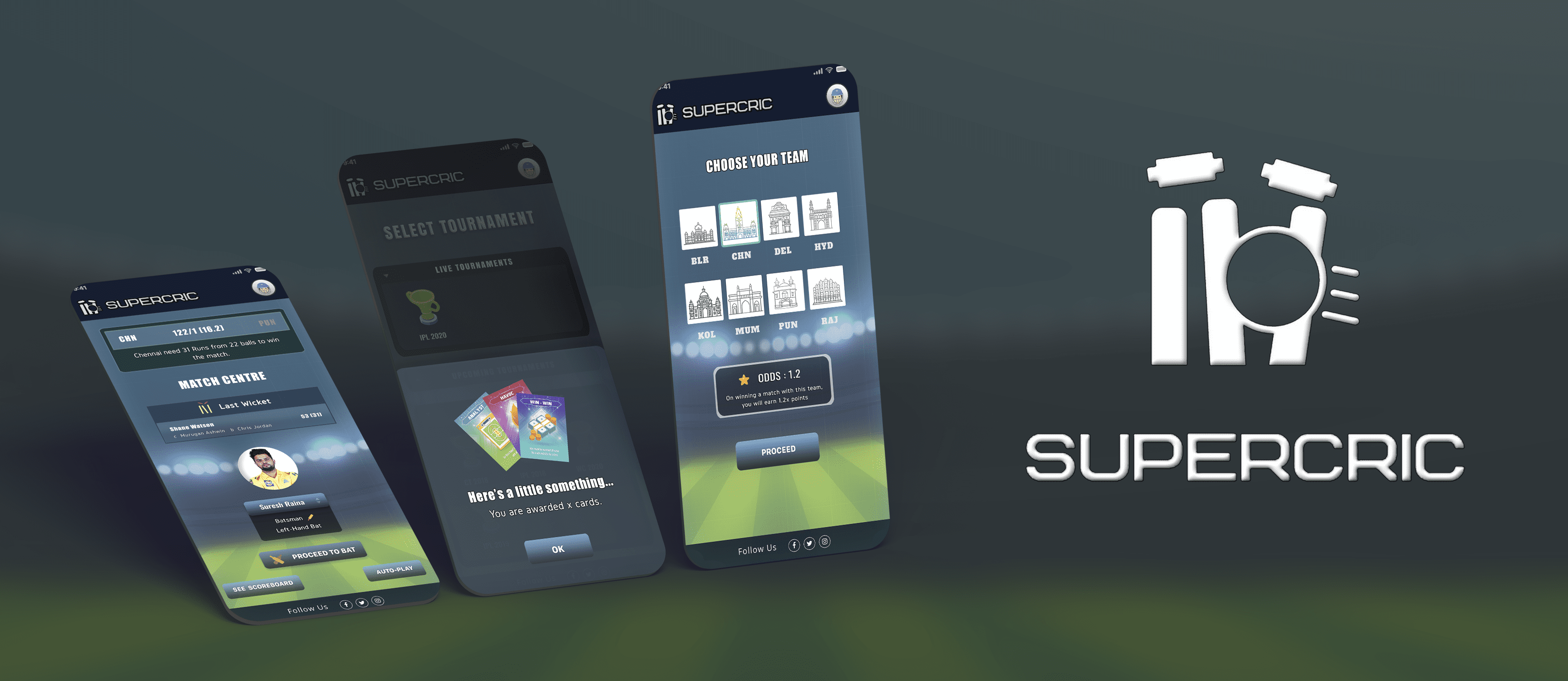 SuperCric - Analytics based IPL team management game